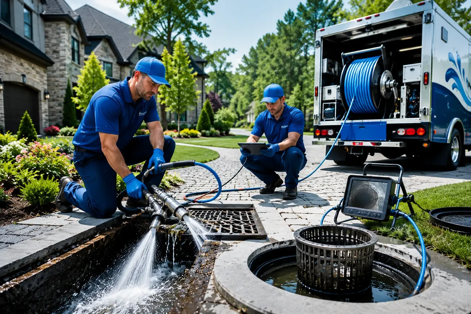 Local outdoor drain cleaning professionals in Enterprise, NV